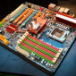 Gigabyte's Core i7-Supporting Mobo at NVISION 08