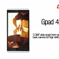 Gionee Gpad 4 Coming Soon to India with 1.5GHz Quad-Core CPU, 5.7’’ Screen