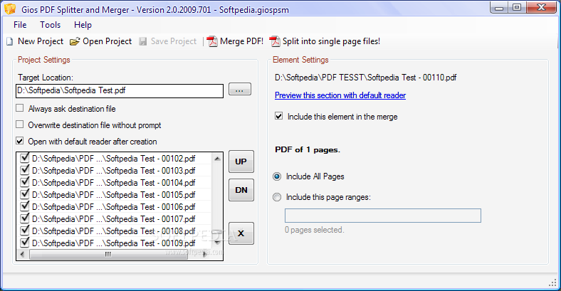 best free pdf merger or splitter