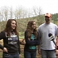 Girls Lift Tractor Off Dad, He Escapes Getting Crushed