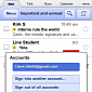 Gmail for Mobile Gets Multiple Accounts Sign-In, Auto-Responder