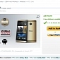 Gold HTC One Now Available in the UK Contract Free