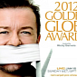 Golden Globes 2012: Ricky Gervais Targets Kim Kardashian, Justin Bieber