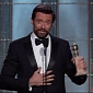 Golden Globes 2013: Hugh Jackman Is Funny in His Acceptance Speech