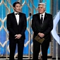 Golden Globes 2013: Jay Leno, Jimmy Fallon Take Rivalry on Stage
