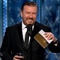 Golden Globes 2015: Ricky Gervais Was Probably Drunk, Definitely Hilarious – Video