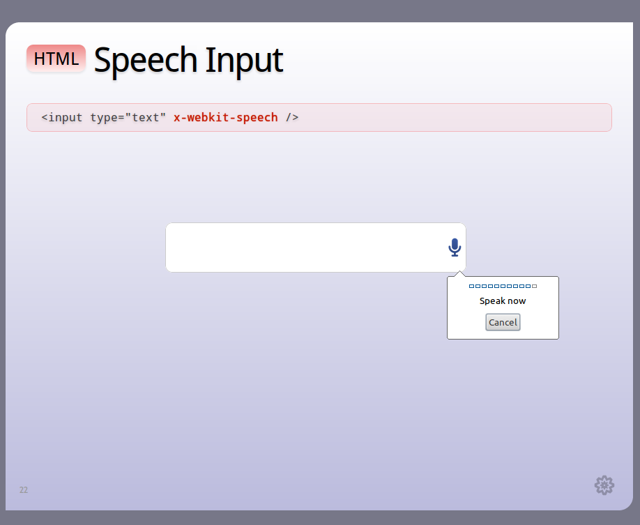 web speech api google chrome