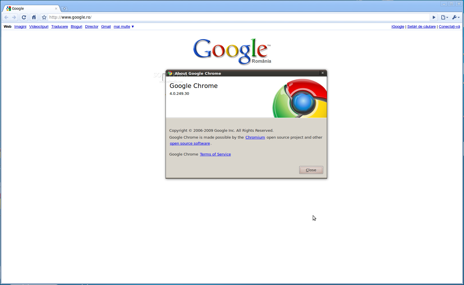 Google Chrome в 2010 году