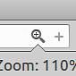 Google Chrome Gets a Zoom Icon and Notification