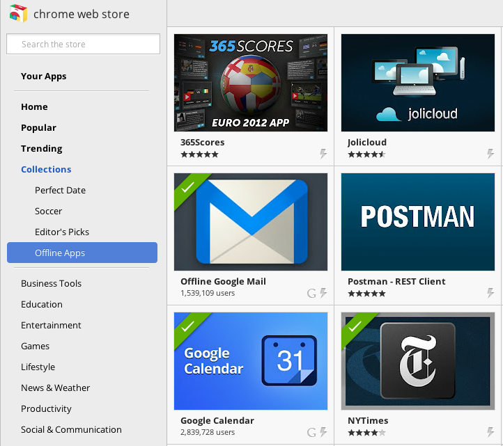 chrome app store android