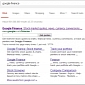 Google Experiments with Financial Information Search Box