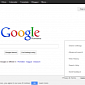 Google Homepage Experiments with a New Footer and Cookie Warning