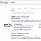 Google Leaves a User's Email Address in Search Results Link for Gmail