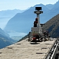 Google Mounts the Street View Trike on a Railway Cart in the Swiss Alps