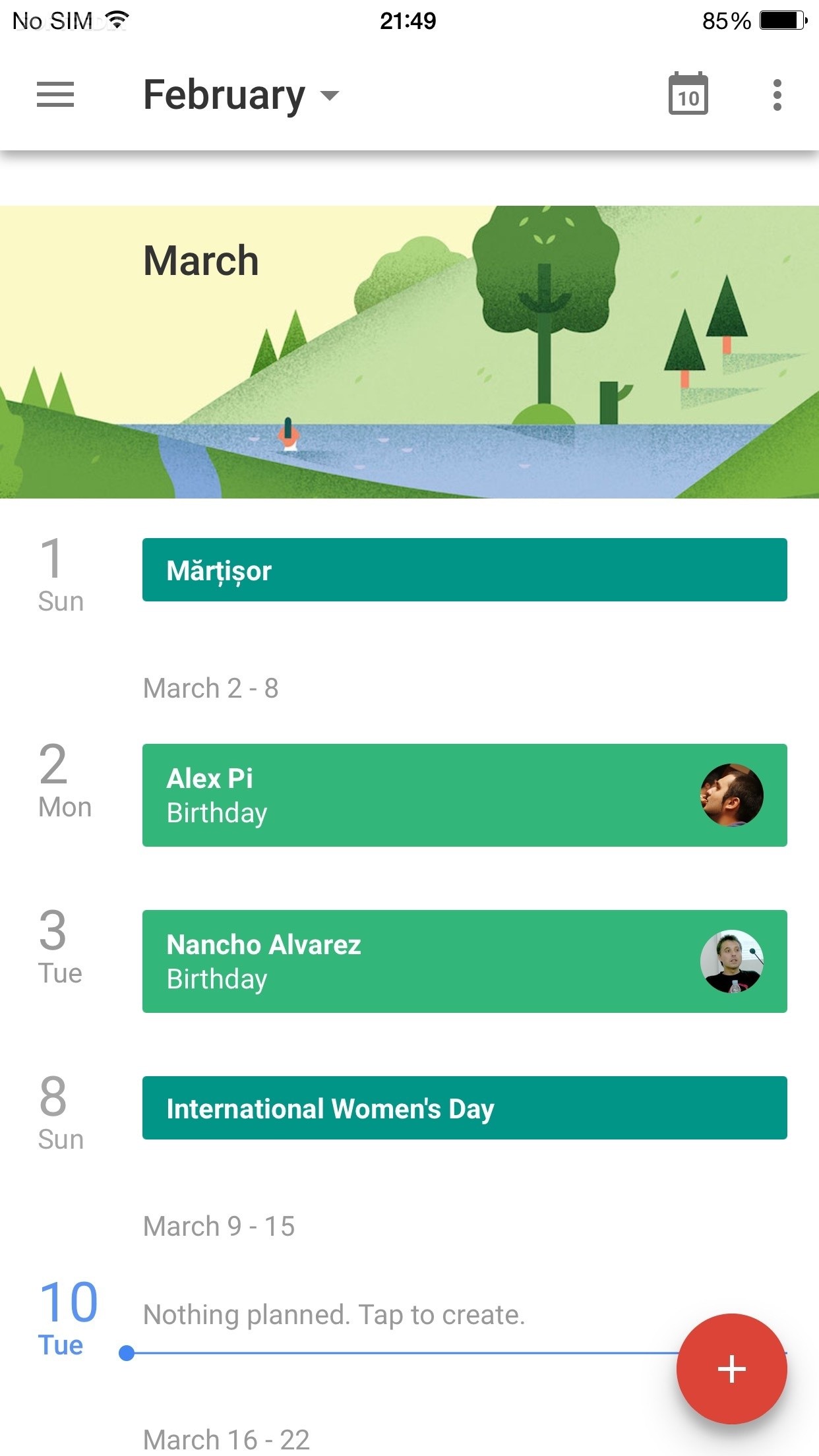 Google Releases Official Google Calendar App for iPhone