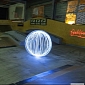 Google Street View Visits Skatepark Full of Light Effects
