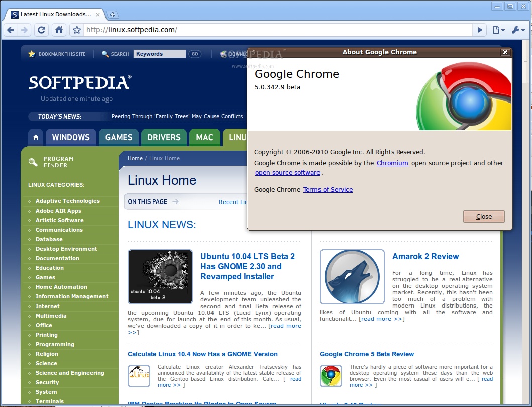 how to update google chrome on linux