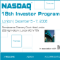 Google's Schedule for NASDAQ 18th Investor Program