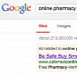 Google Won't Remove "Rogue Pharmas" from Search Results
