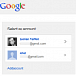 Google's New Login Page for Multiple Accounts