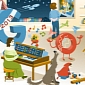 Google's New Year Doodle Was a Mashup of the Doodles in 2012, Can You Spot Them All