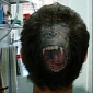 Gorilla Head Tattoo Could Make Baldness Cool – Photo