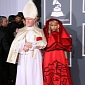 Grammys 2012: Nicki Minaj Brings Fake Pope as Her Date