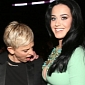 Grammys 2013: Ellen DeGeneres Is Impressed by Katy Perry’s Cleavage