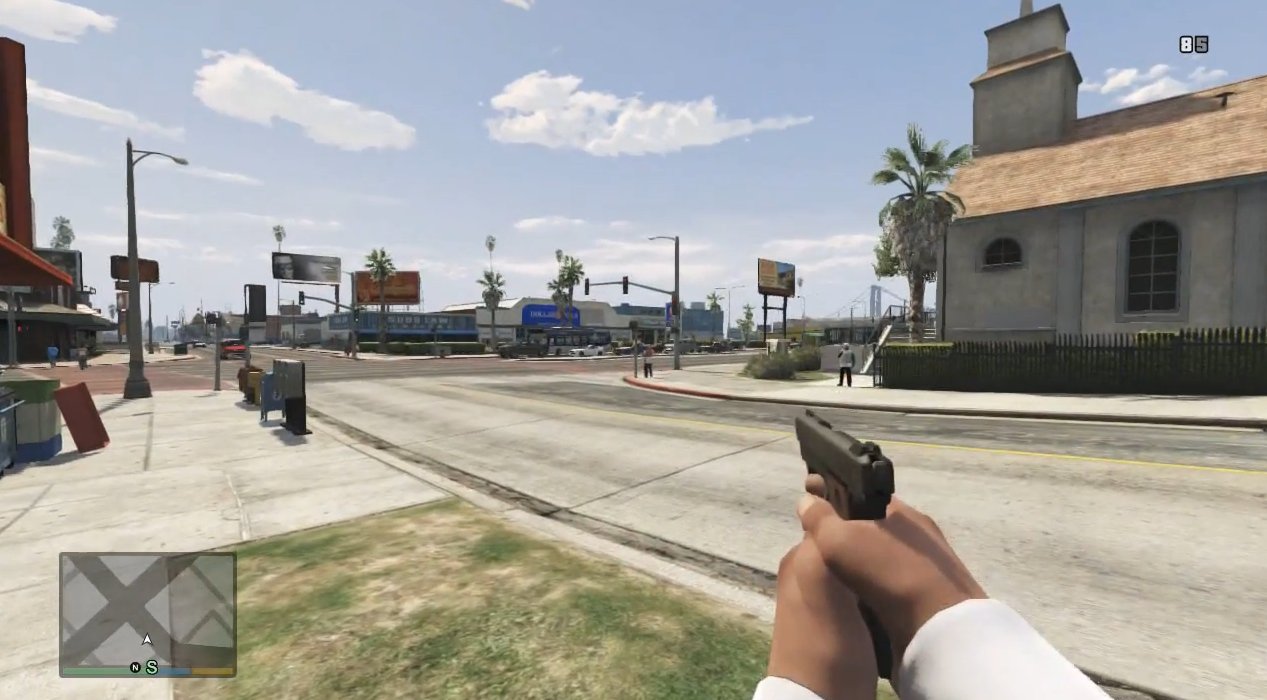 als resultaat Vernietigen assistent Grand Theft Auto 5 on Xbox 360 Gets First-Person View Mod, Videos Included
