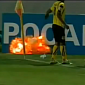 Grenade Exploding During Soccer Match Caught on Camera
