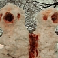 Gruesome, Alien-like Snowmen Will Forever Ruin Winter for You