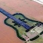 Guitar-Shaped Forest Visible from Space Is Widower's Tribute to His Late Wife