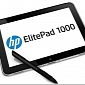 HP Launches Upgraded ElitePad 1000 Premium Tablet with Bay Trail for Business Users