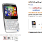 HTC ChaCha and Salsa on Pre-Order in the UK, Arrive on June 26th