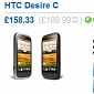 HTC Desire C Goes on Pre-Order in the UK for £189.99 (300 USD/235 EUR)
