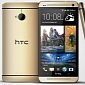 HTC Officially Intros HTC One in New Gold Color