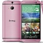 HTC One M8 in Pink Looks Ridiculous and It’s Coming Soon