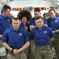 Half of Expedition 27 Returns to Earth Today