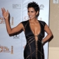 Halle Berry Is Stunning in Low-Cut Dress at 2010 Golden Globes
