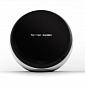 Harman Kardon Nova Bluetooth Speaker System Looks like a Slashed Sphere