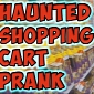 Haunted Shopping Cart Prank Spooks Customers at Target – Video