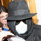 Heavily Masked Michael Jackson Out to Buy His Own CDs