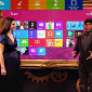 Heidi Klum Showcases Windows 8 During MTV Europe Music Awards
