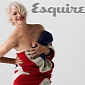 Helen Mirren in Esquire: Draped in the National Flag, Imparting Knowledge