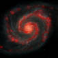 Herschel Photographs Messier 51 Galaxy