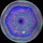 Hexagon Stream on Saturn Filmed in High Definition