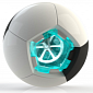 High-Tech Football Generates Electricity When Kicked