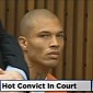 Hot Criminal Jeremy Meeks Shows Up in Court in Prison Clothes, Looks Very Unhappy About It