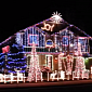 House Owners Put On Amazing Dubstep Christmas Lights Spectacle