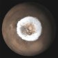 How Did Ice Form at the South Pole of Mars?